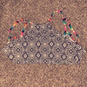 Halter Swim Top